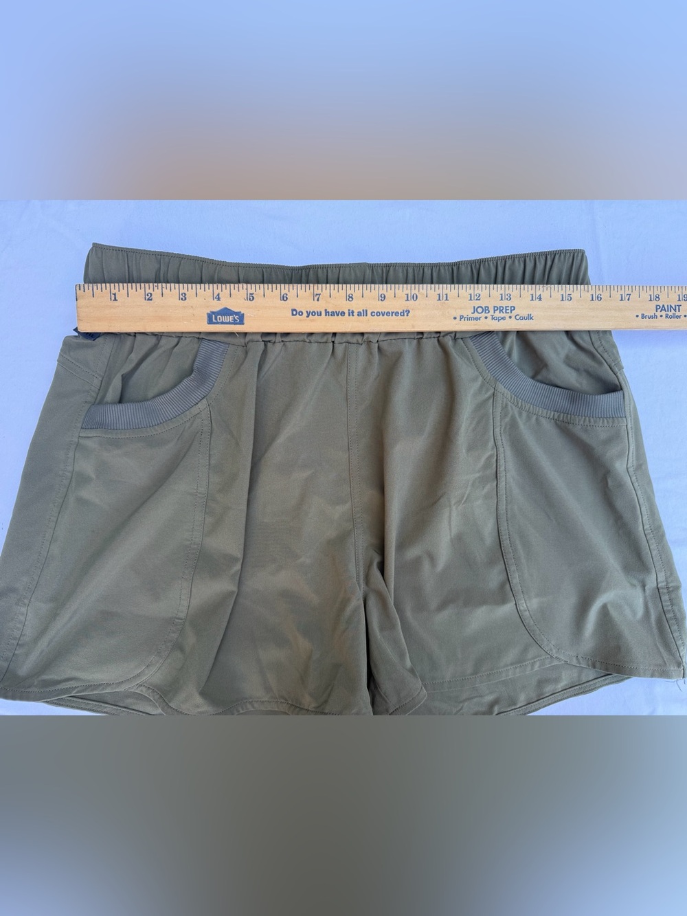 Kuhl Women's Olive Athletic Elastic-Waist Shorts